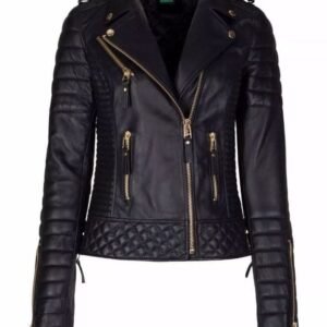 Women Brando Style Jacket