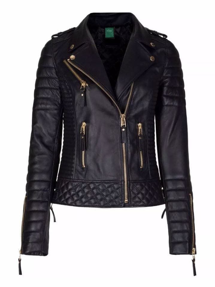 Women Brando Style Jacket